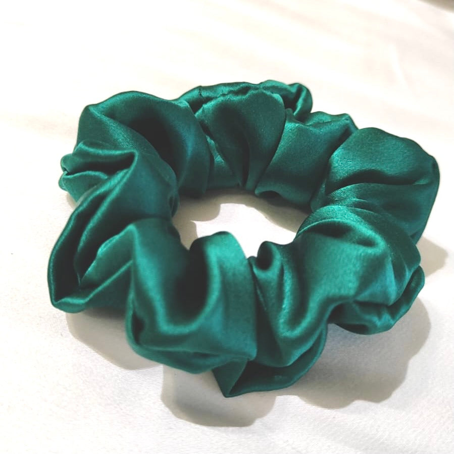 Scrunchies de seda