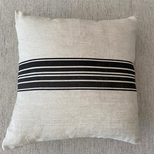 COJÍN LISTADO ESTAMPADO 50X50 cm