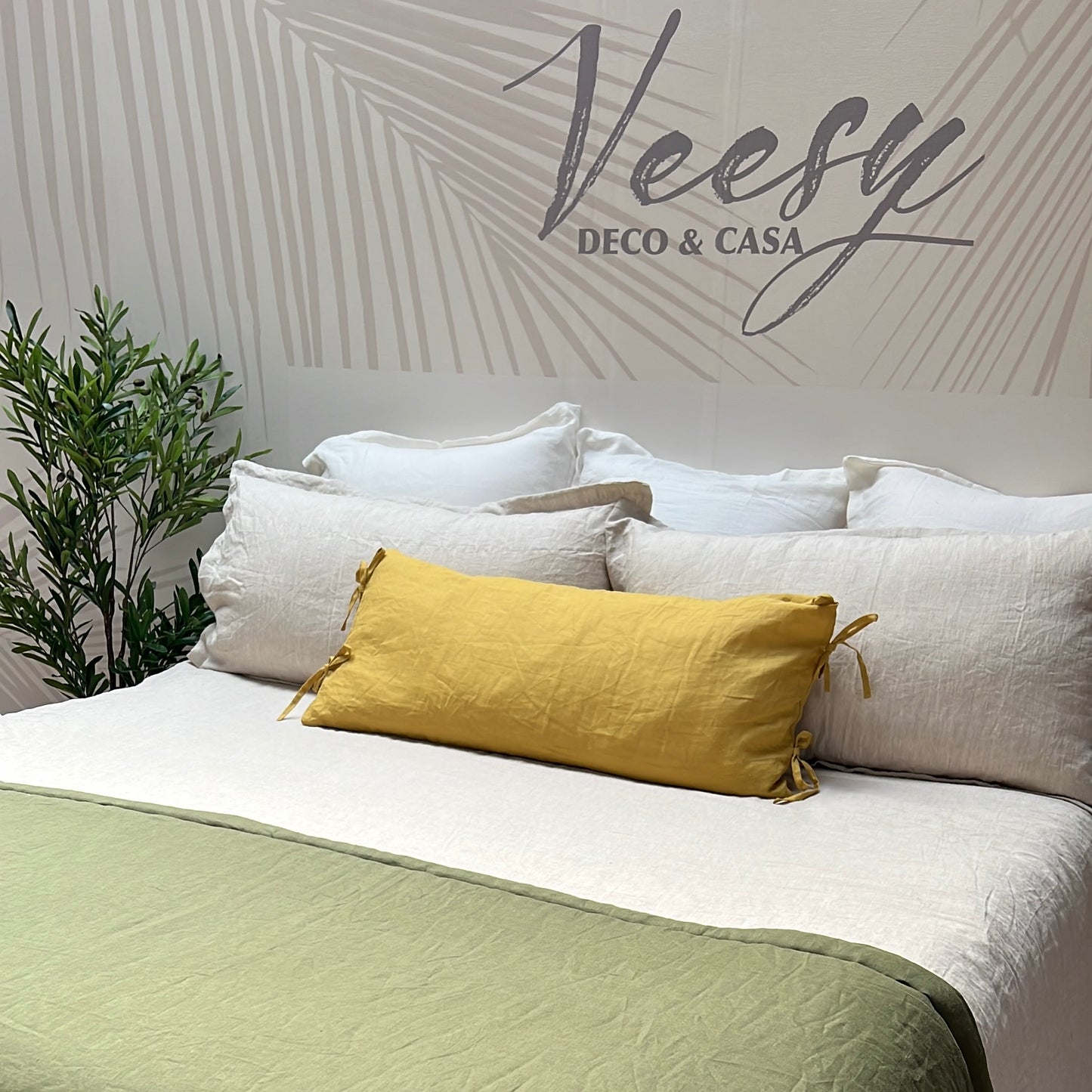 COJÍN LINO HARMONY EXTRA LARGO 90X40 cm