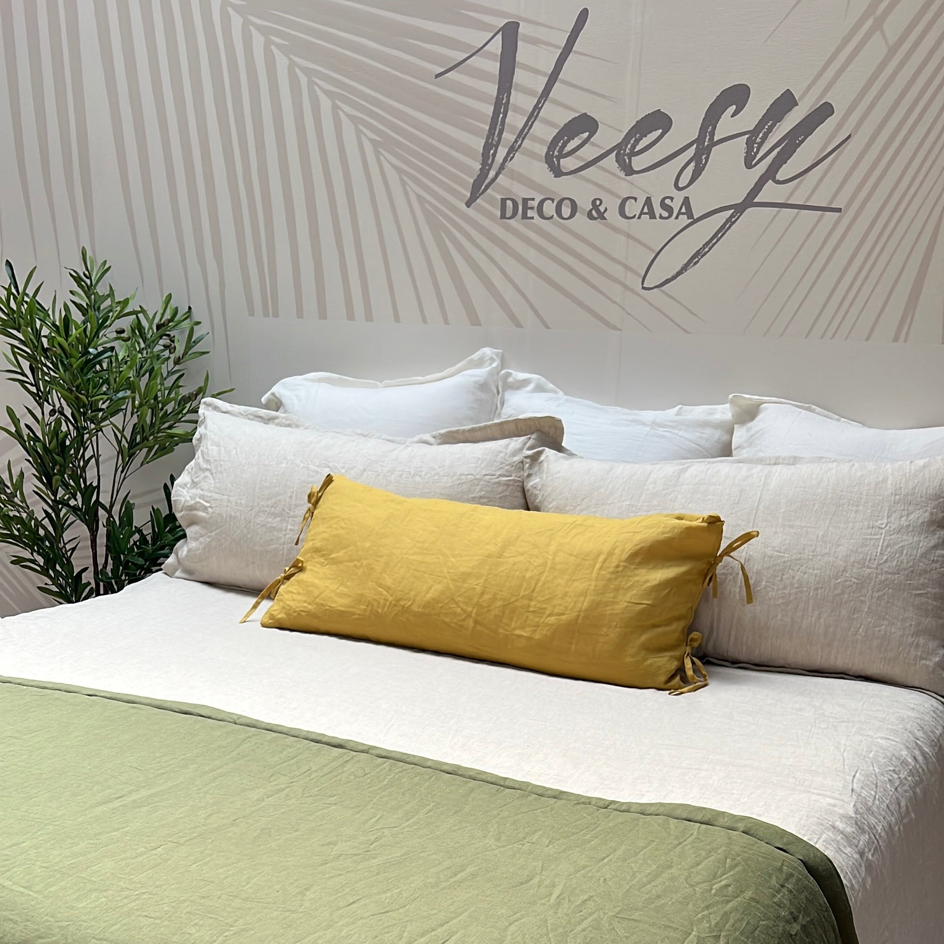 COJÍN LINO HARMONY EXTRA LARGO 90X40 cm