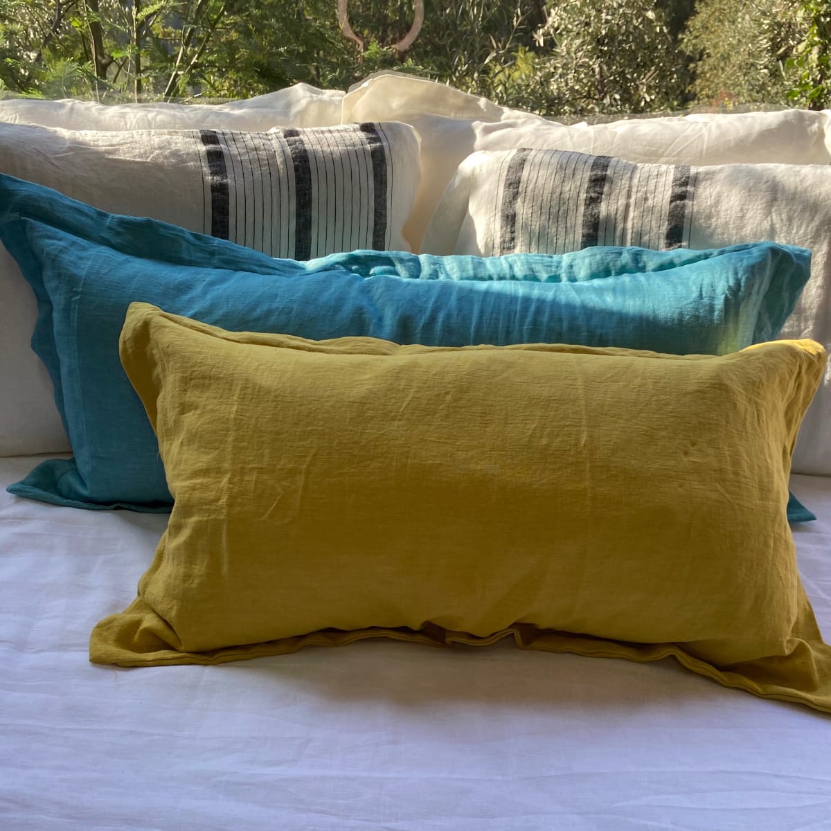 COJÍN LINO HARMONY EXTRA LARGO 90X40 cm