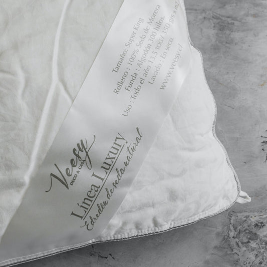 EDREDONES DE SEDA NATURAL DE TODA TEMPORADA