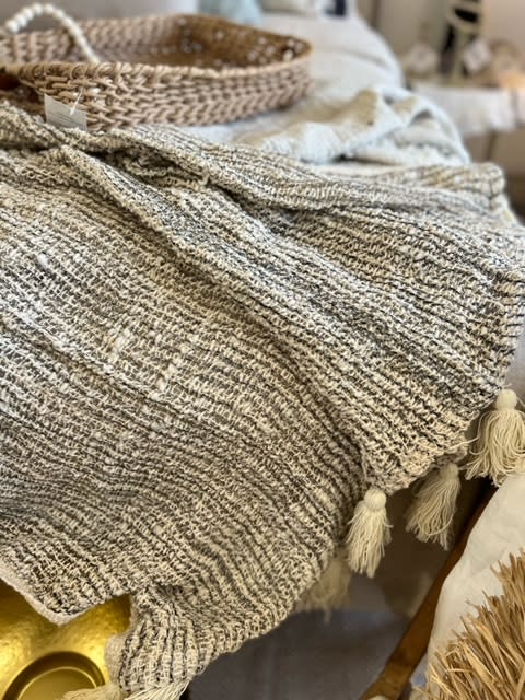 MANTA TEJIDA ALGODON BALI