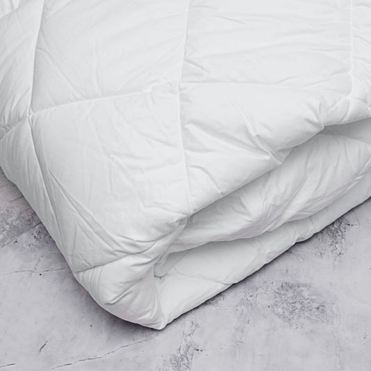 TOPPER DE CAMA DE SEDA DE FUELLE ALTO