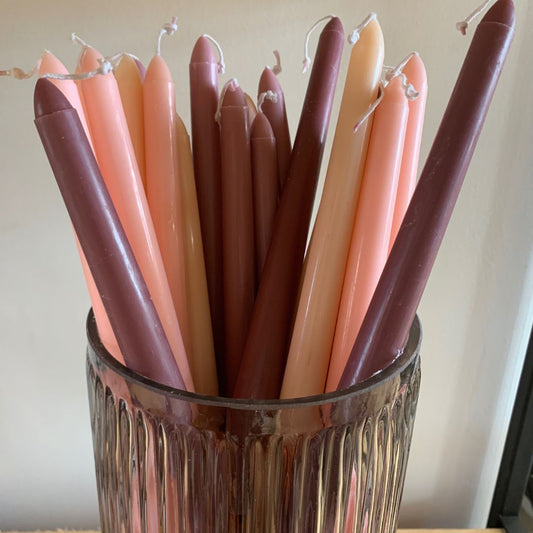 SET DE 4 VELAS DEGRADE