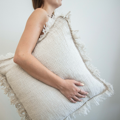 COJIN AURA LINO GRUESO 60X60