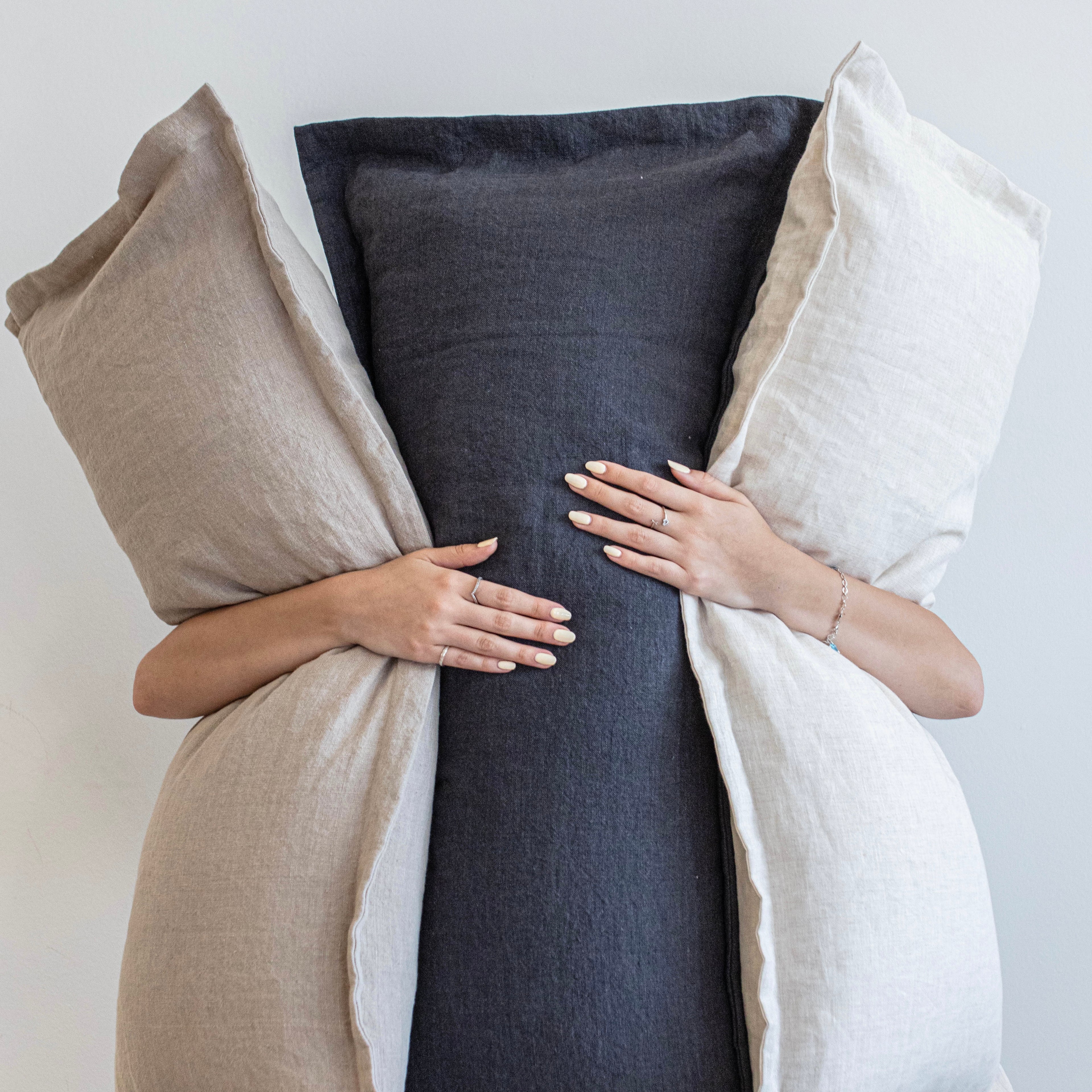 COJIN LINO GRUESO ARTEMISA 90X40