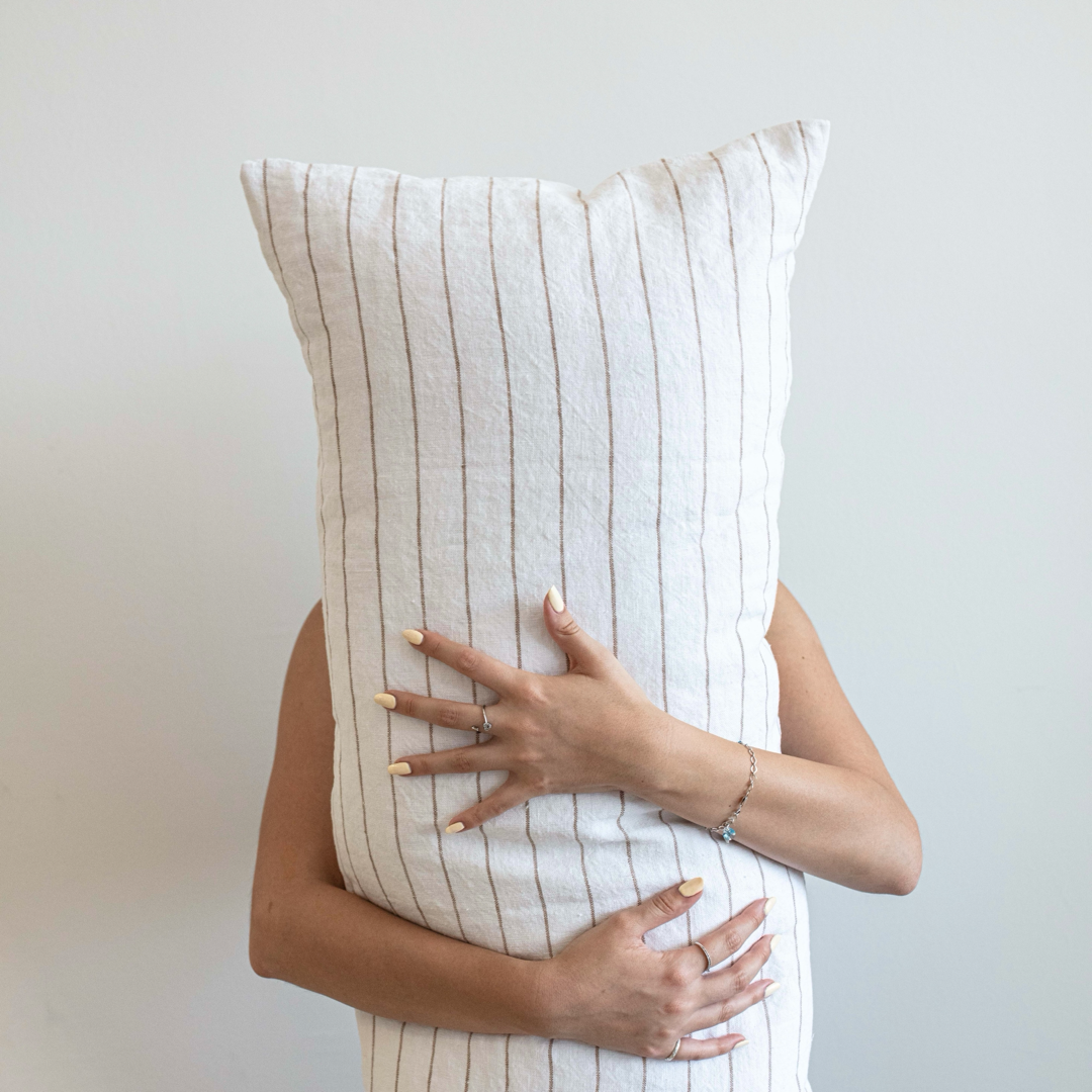 COJIN LINO GRUESO ARTEMISA 90X40