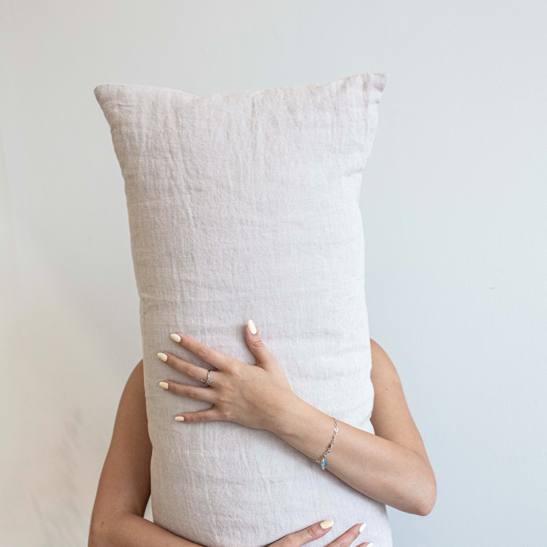 COJIN LINO GRUESO ARTEMISA 90X40