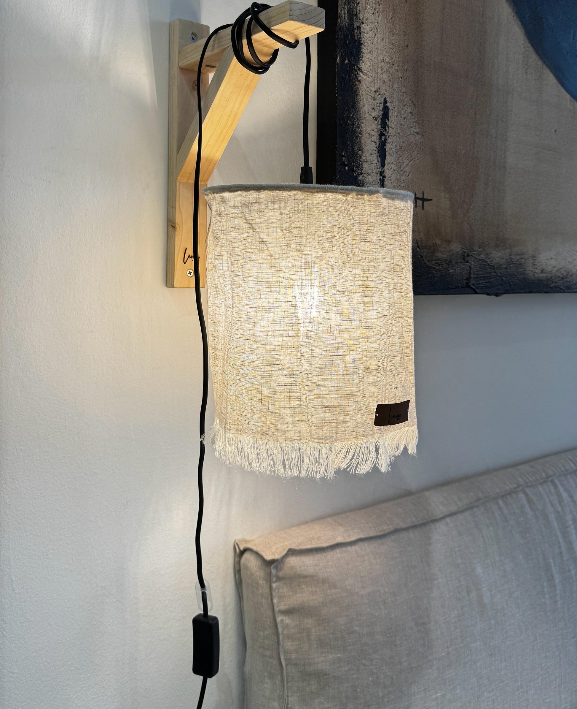 LAMPARA LINOÉ CON SOPORTE
