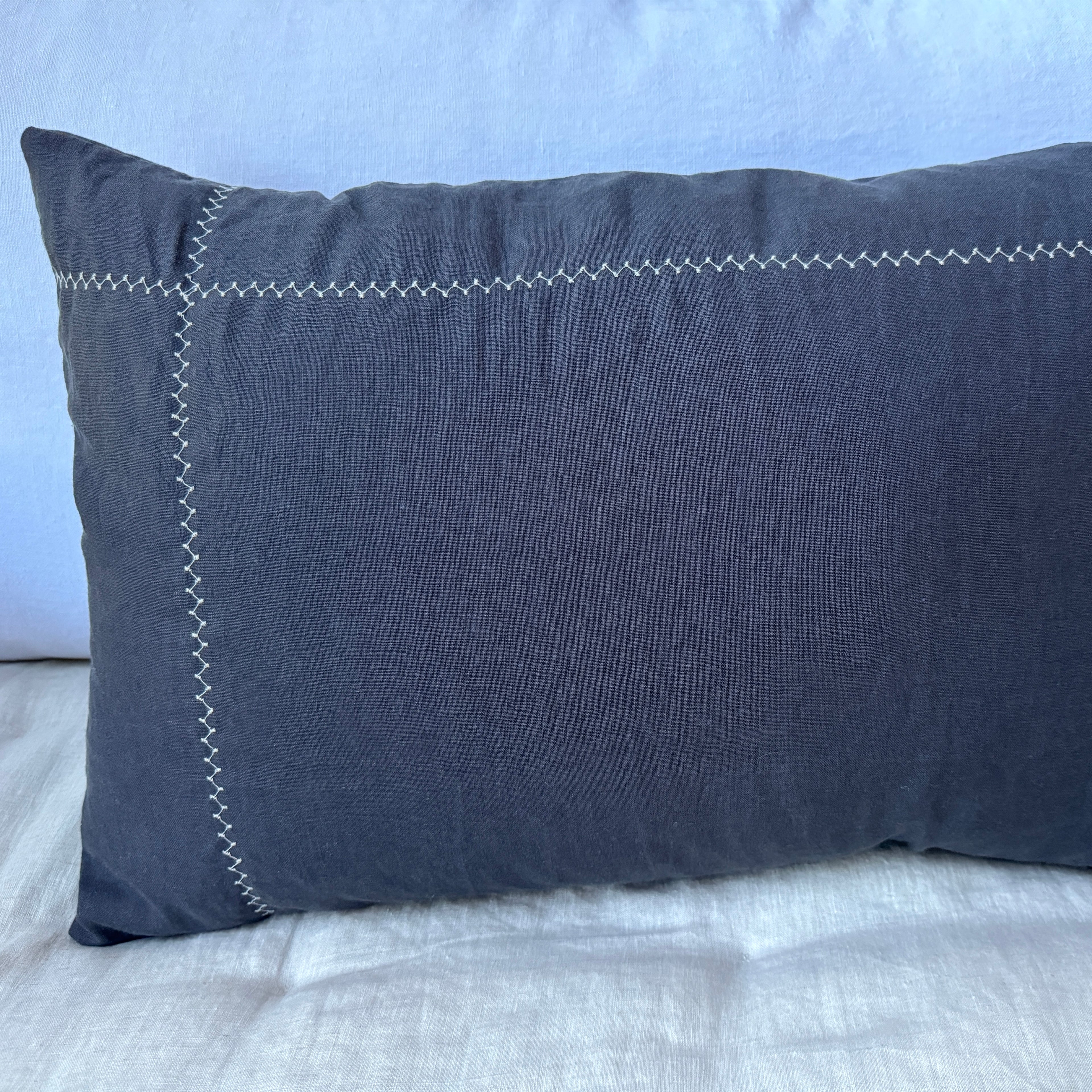 COJIN LINO NICE 60X40 cm