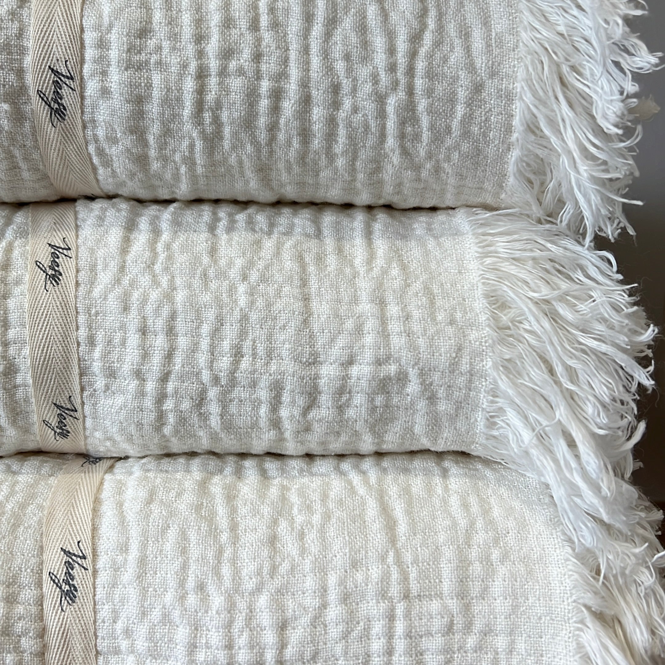 MANTAS 100% LINO DE ALTO GRAMAGE