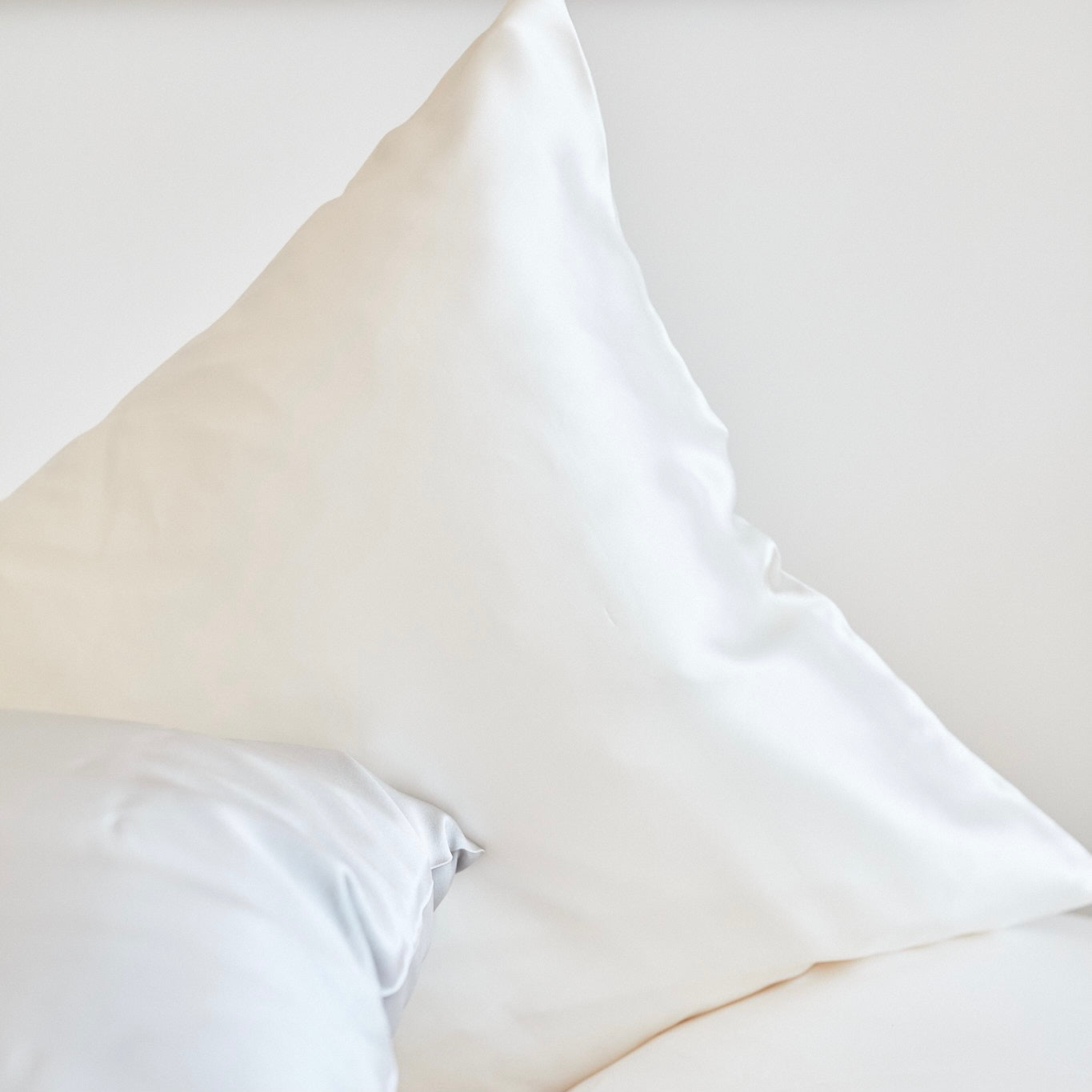 PACK DE 2 FUNDAS DE ALMOHADA DE SEDA NATURAL IVORY