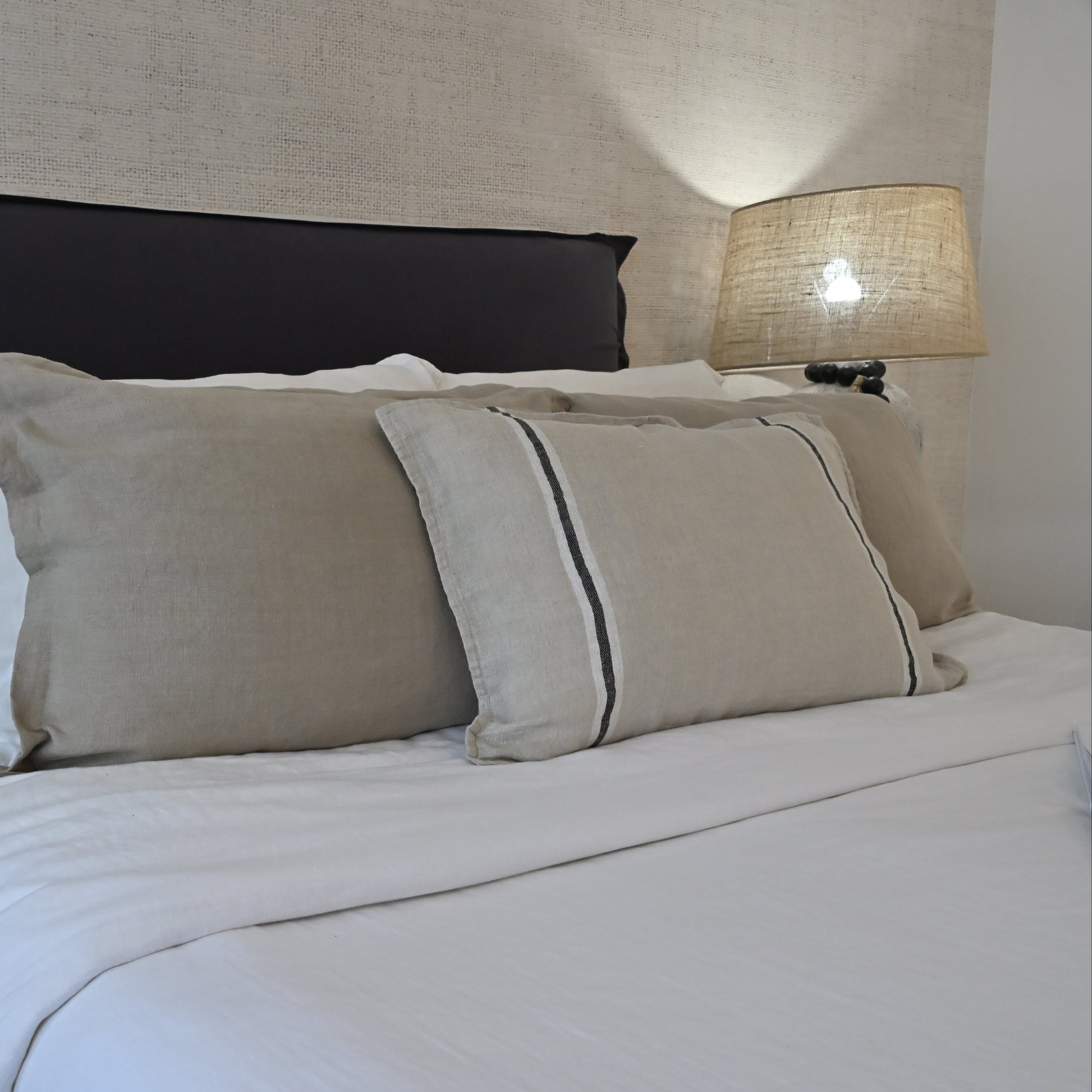 COJIN LISTADO CON PESPUNTE