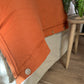 PIECERA LINO ACOLCHADA CAMEL