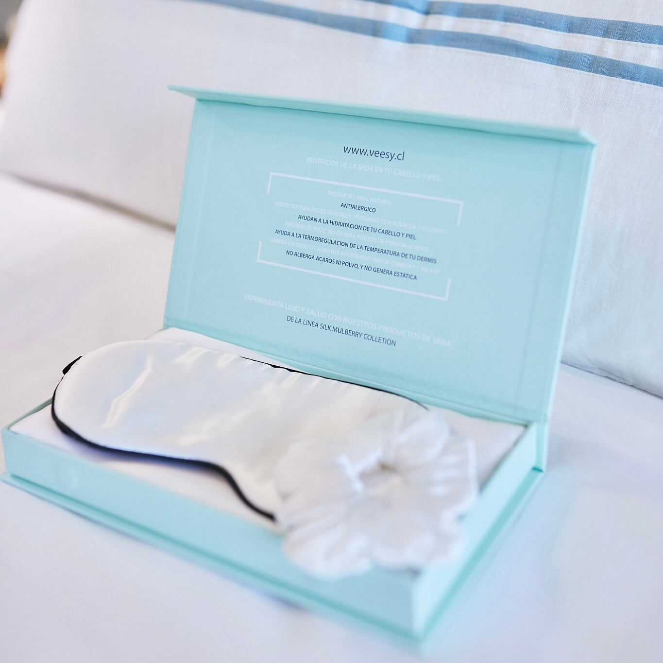 SET ACCESORIOS DE SEDA