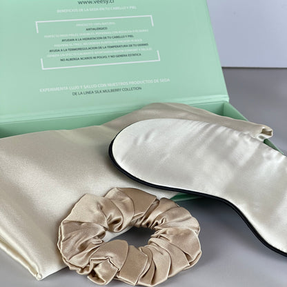 SET ACCESORIOS DE SEDA