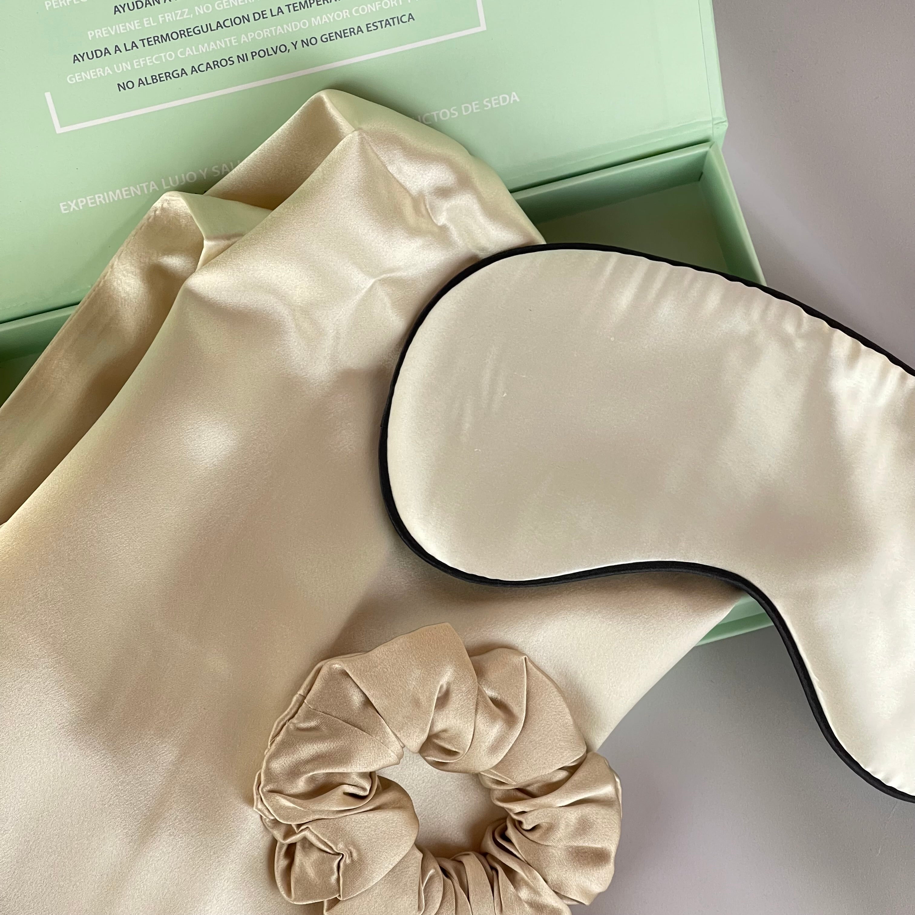 SET ACCESORIOS DE SEDA