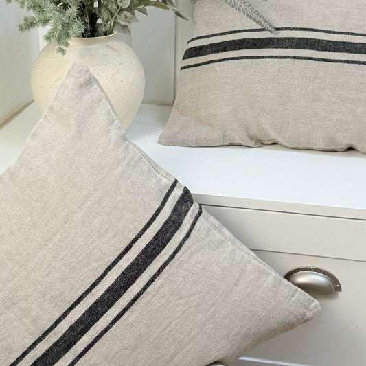 COJIN LISTADO LINEAS NEGRAS