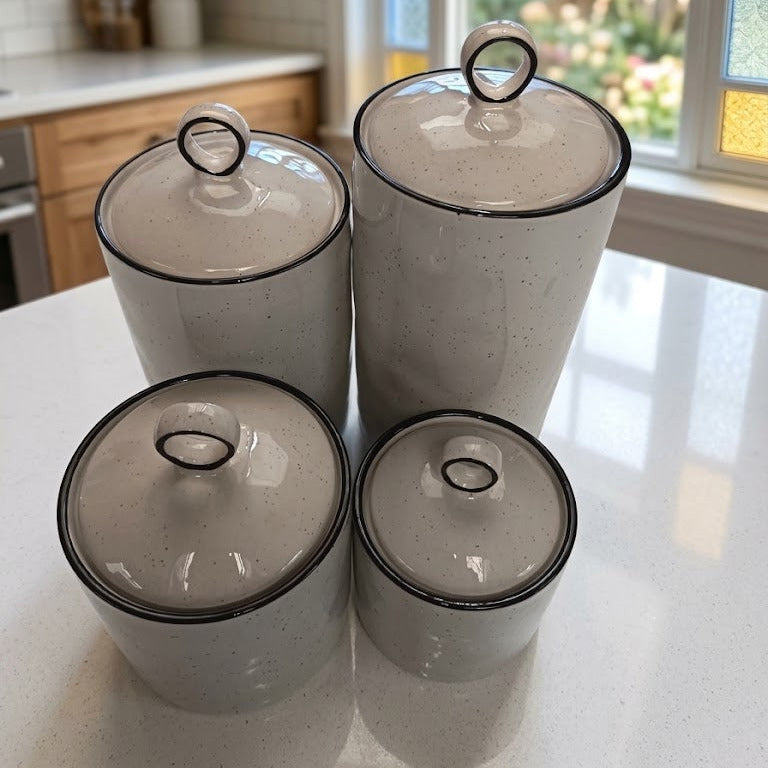 JUEGO CANISTER CERAMICO