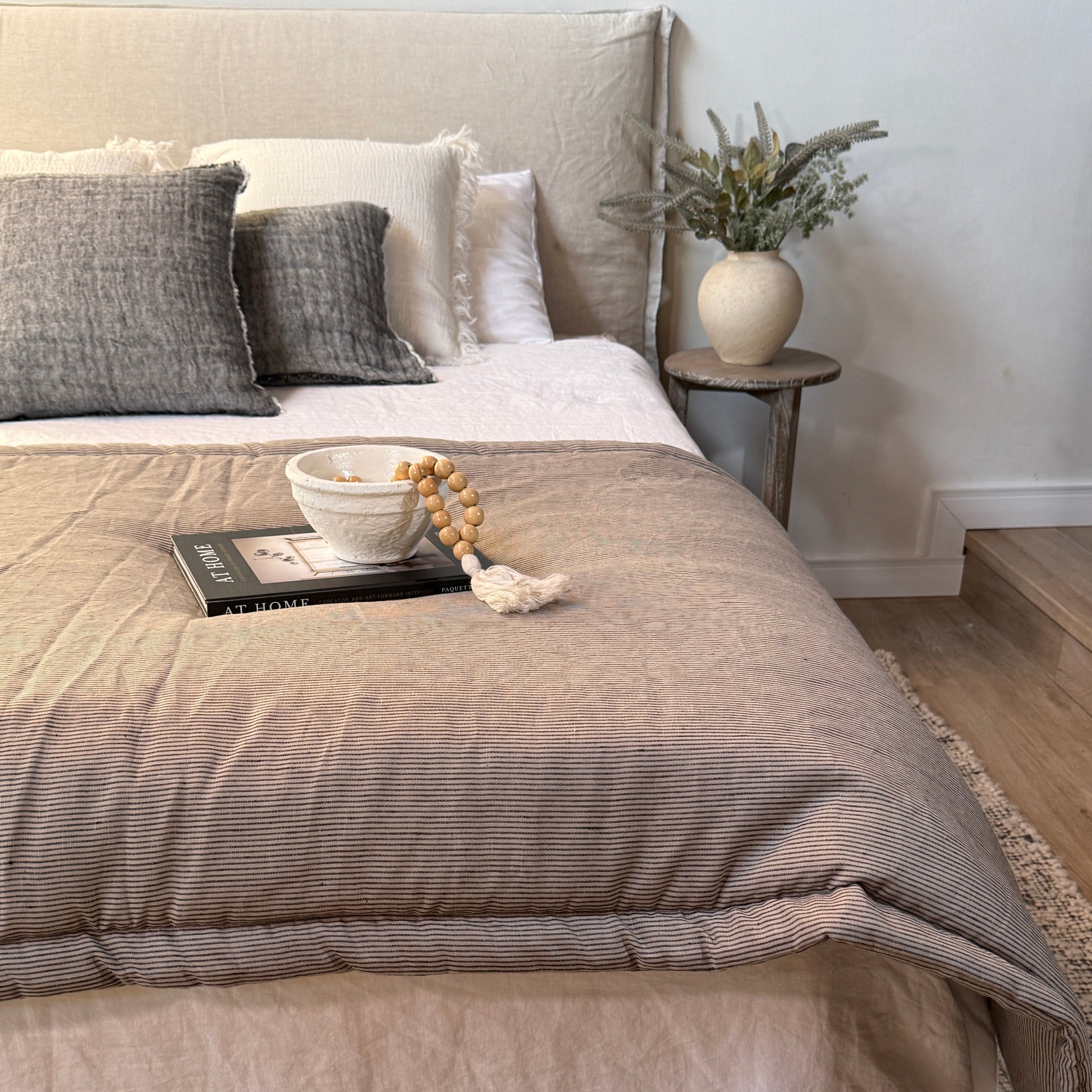 PIECERA LINO ACOLCHADA MALTA