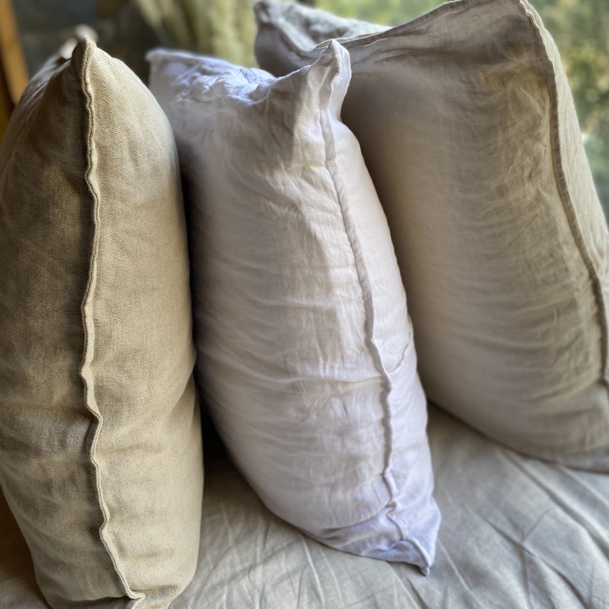 COJÍN LINO HARMONY 60X60 cm