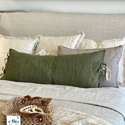 COJÍN LINO HARMONY EXTRA LARGO 90X40 cm