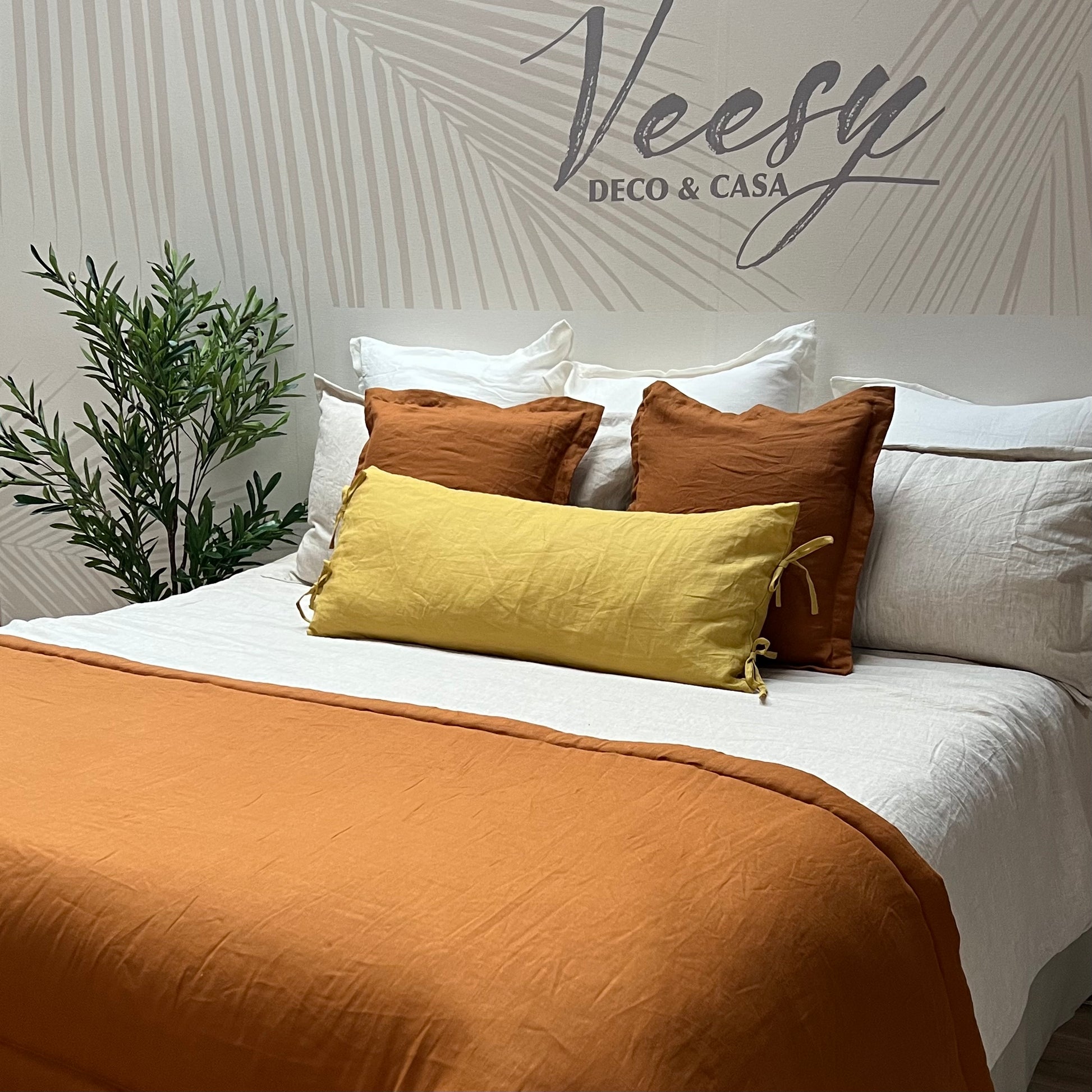 COJÍN LINO HARMONY EXTRA LARGO 90X40 cm