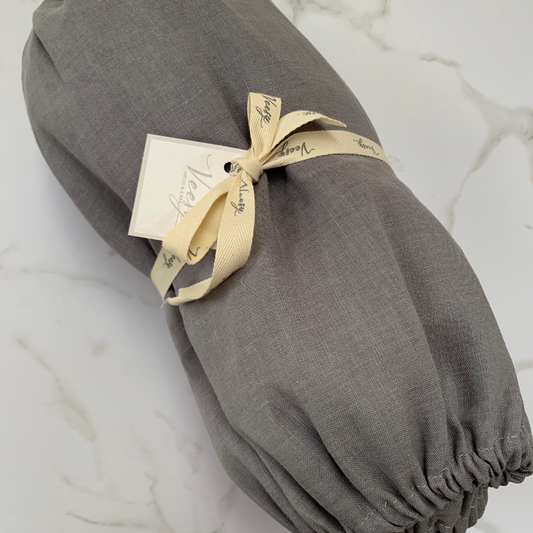 CUBRE BOX SPRING GRIS SILVER
