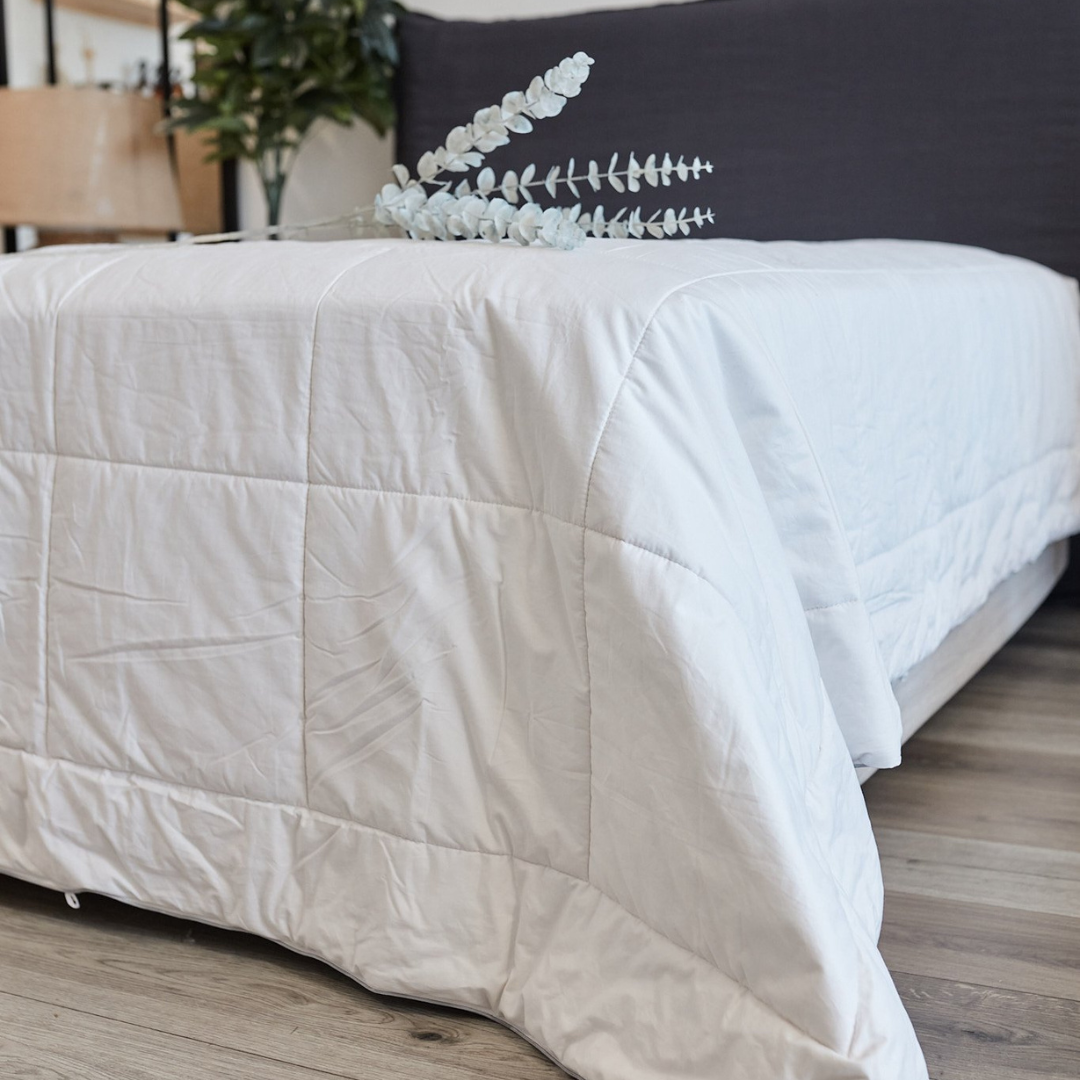 EDREDÓN DE SEDA NATURAL DE VERANO