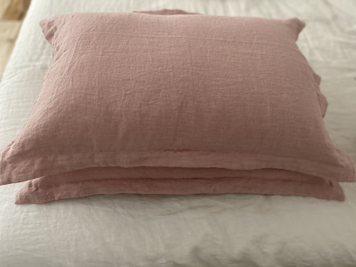 FUNDA ALMOHADA PALO ROSA