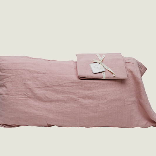 FUNDA ALMOHADA PALO ROSA