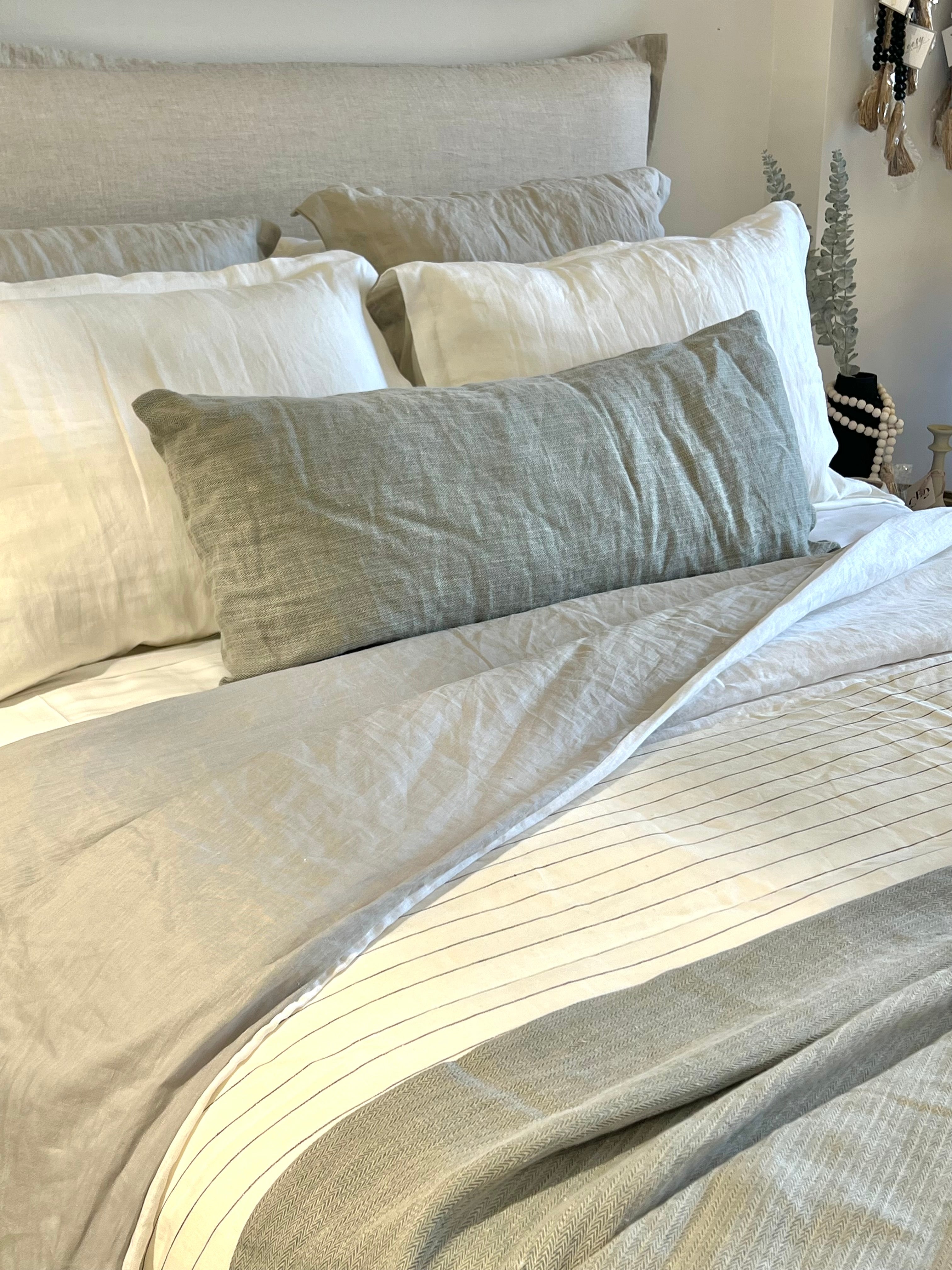 FUNDA ALMOHADA OFF WHITE