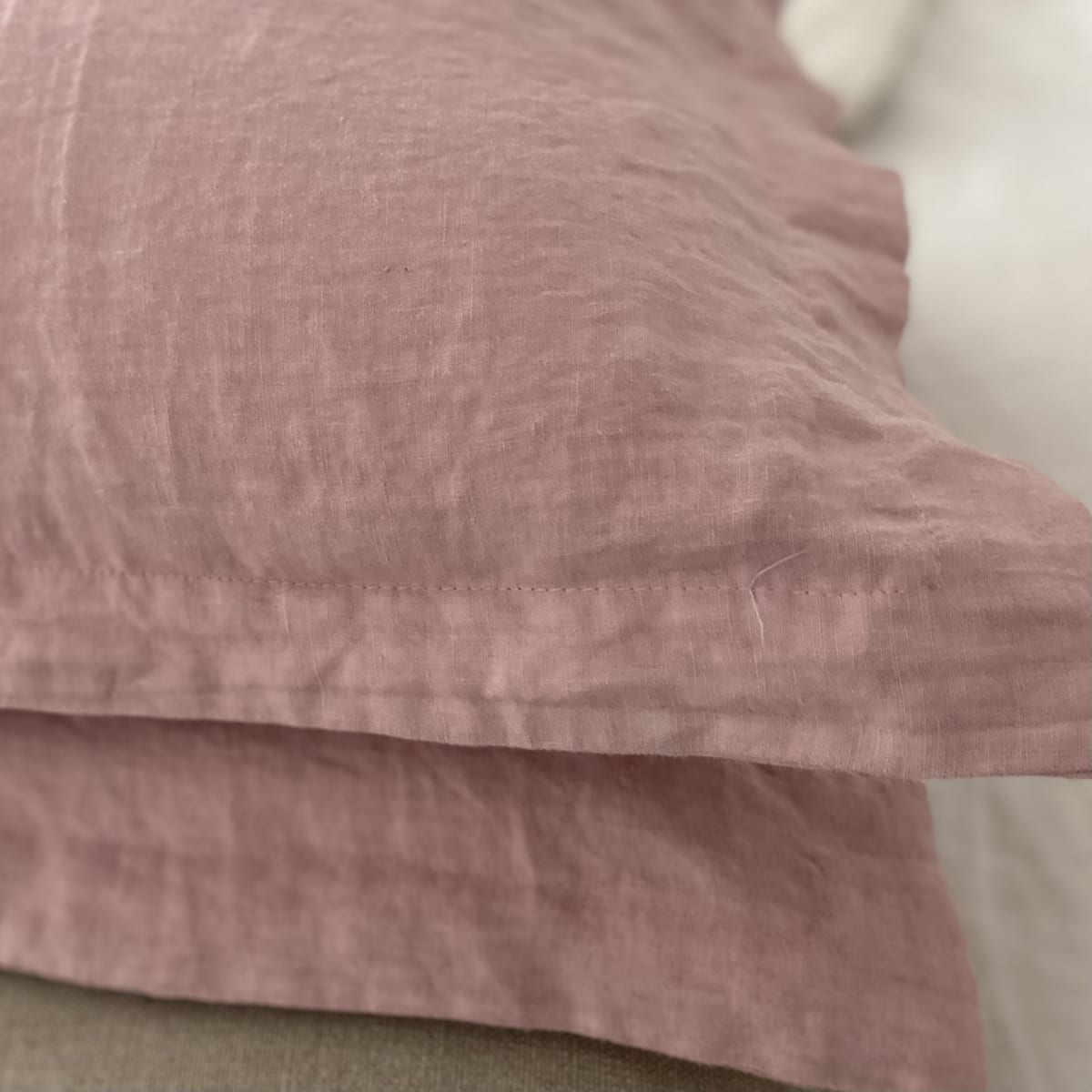 FUNDA ALMOHADA PALO ROSA