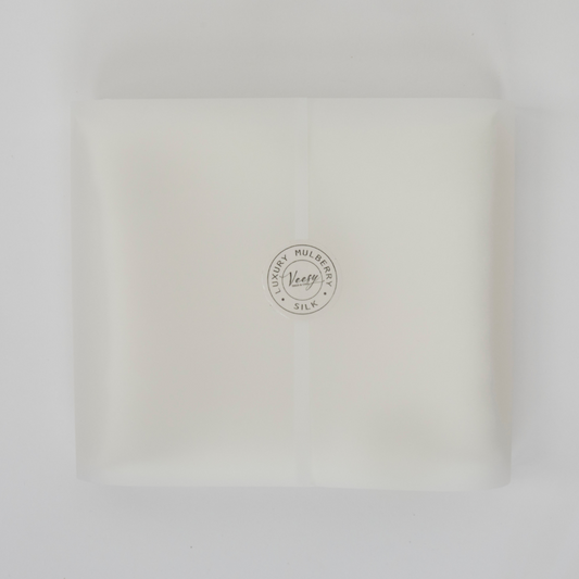 FUNDA DE ALMOHADA DE SEDA NATURAL IVORY - EDICIÓN LIMITADA