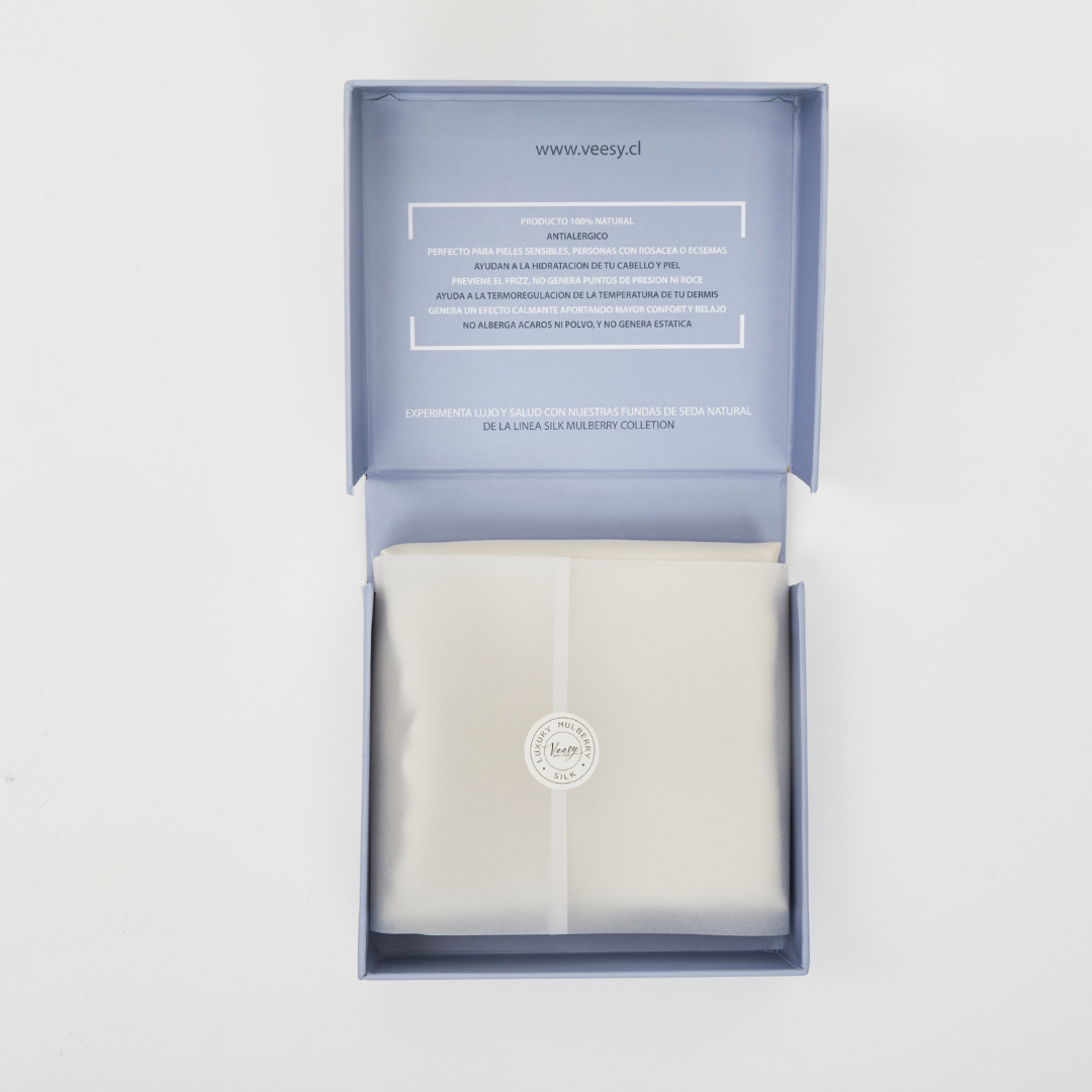 FUNDA DE ALMOHADA DE SEDA NATURAL IVORY - EDICIÓN LIMITADA