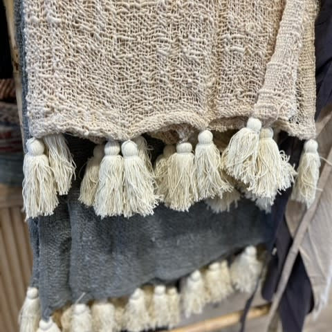 MANTA TEJIDA ALGODON BALI