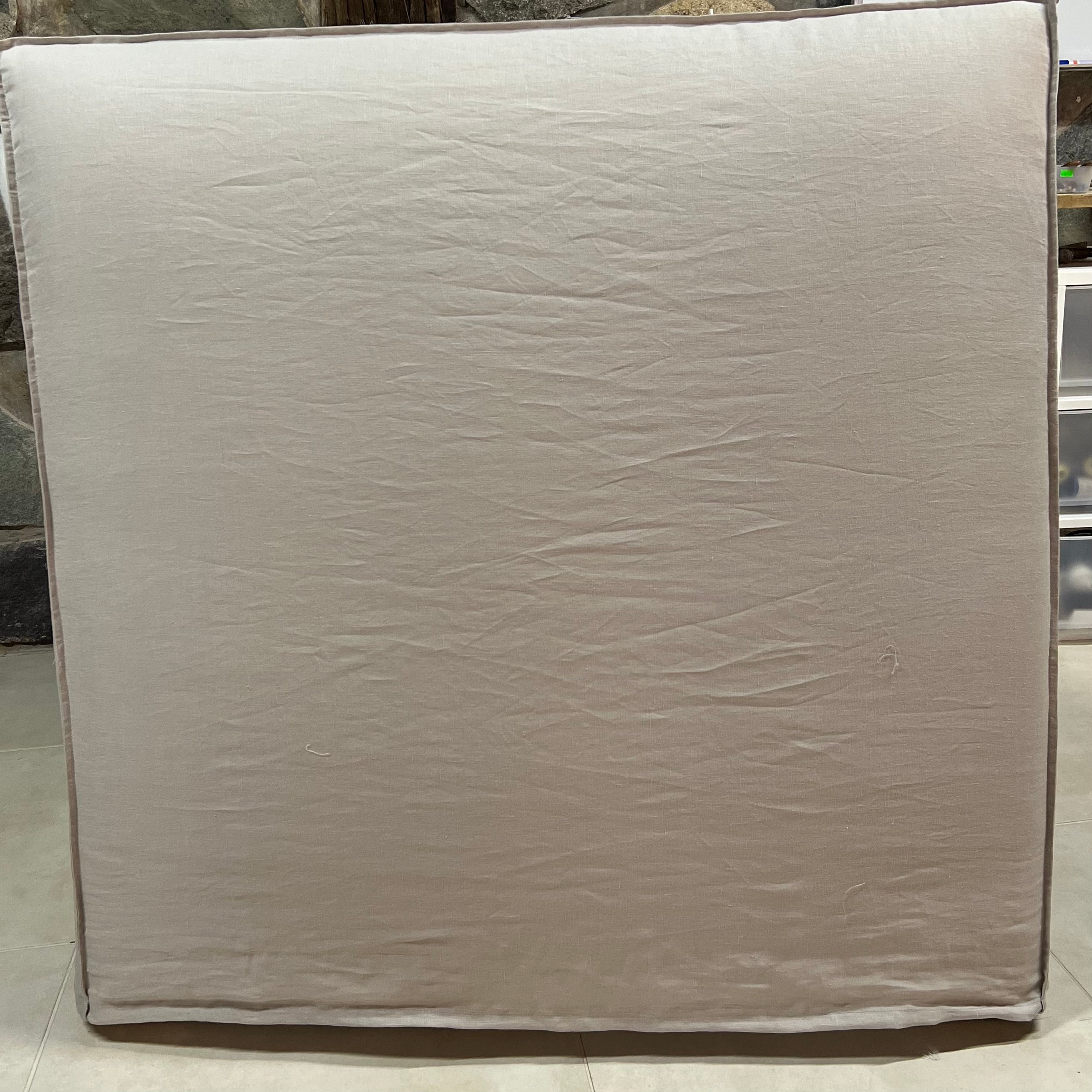 RESPALDO CON FUNDA DE LINO INTERCAMBIABLE MODELO FUELLE