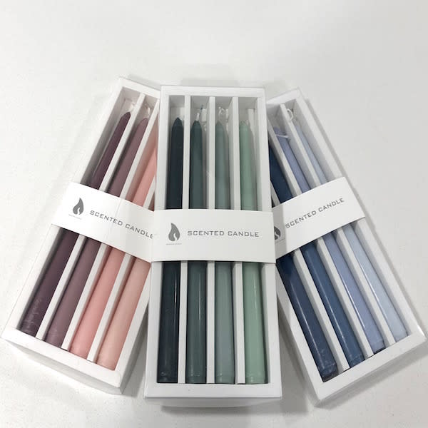 SET DE 4 VELAS DEGRADE